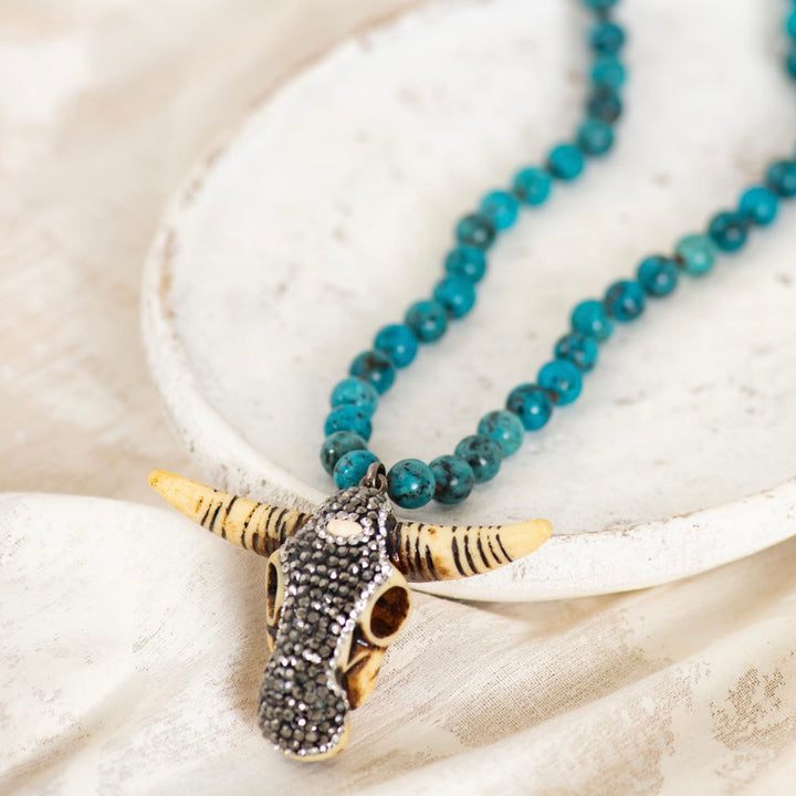 The Teal Buffy Necklace