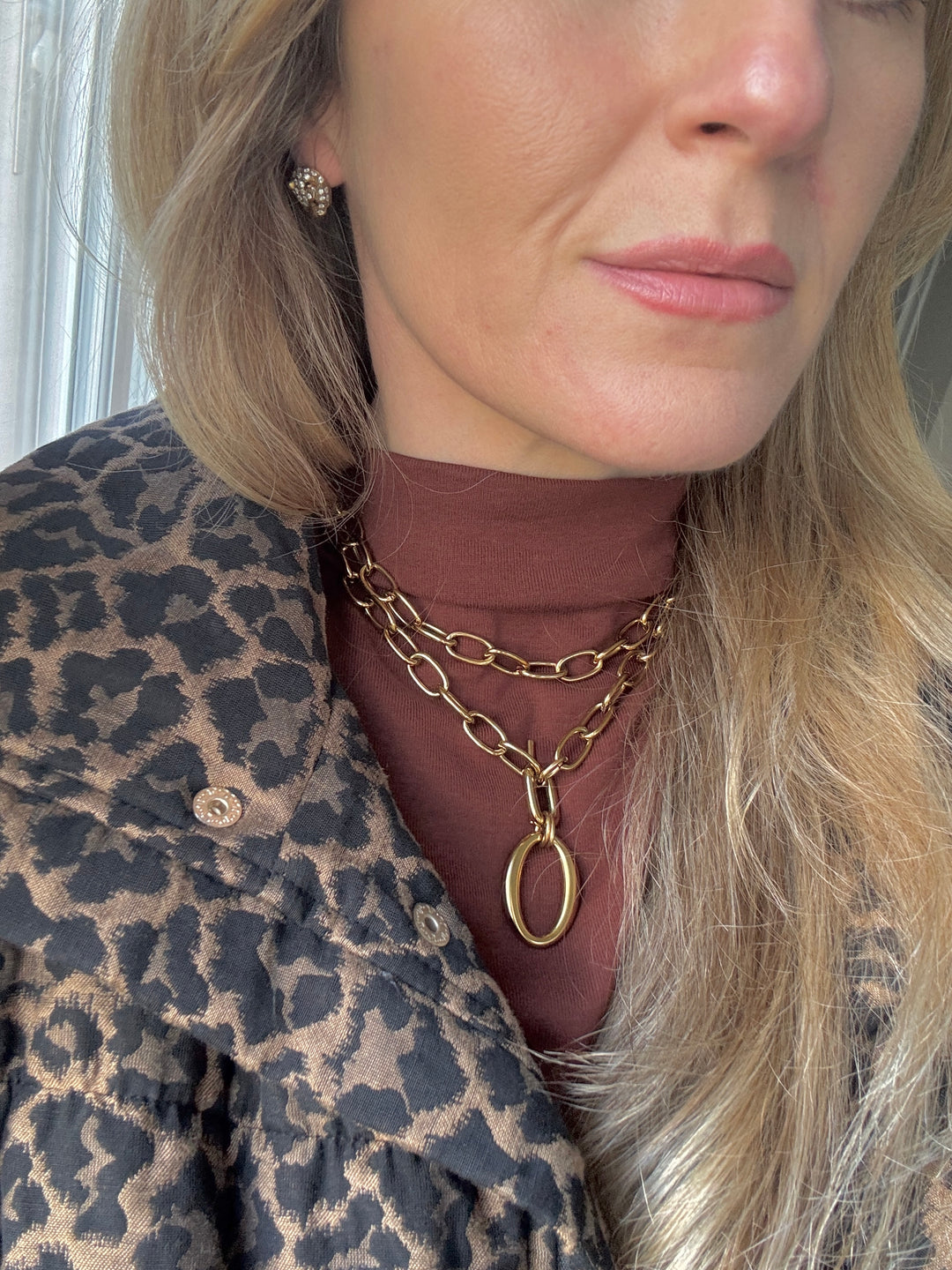 The Caprice Chunky Gold Necklace