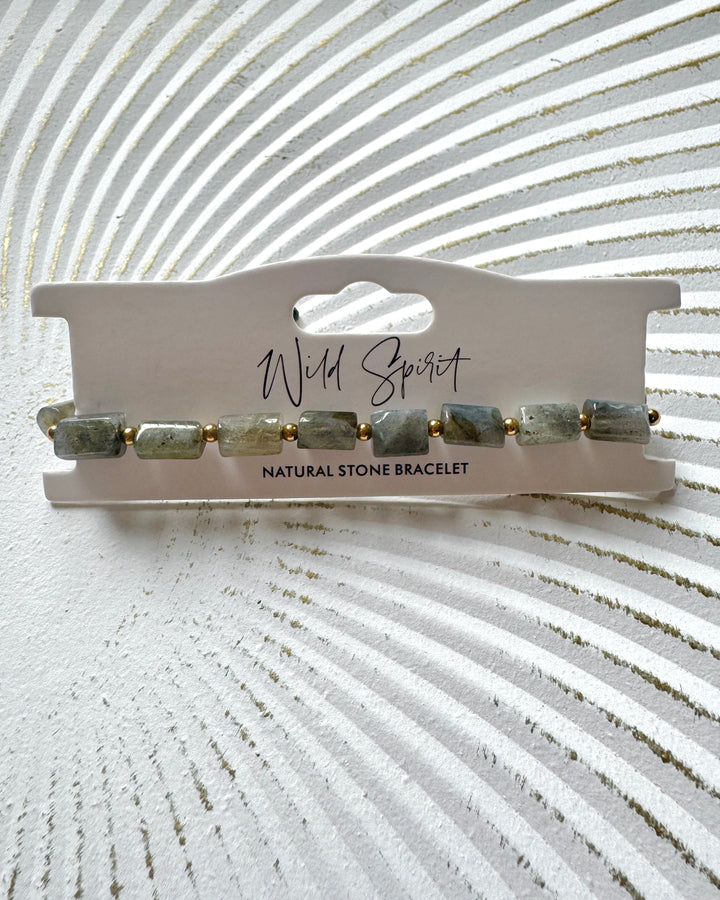 Labradorite Rock Bracelet