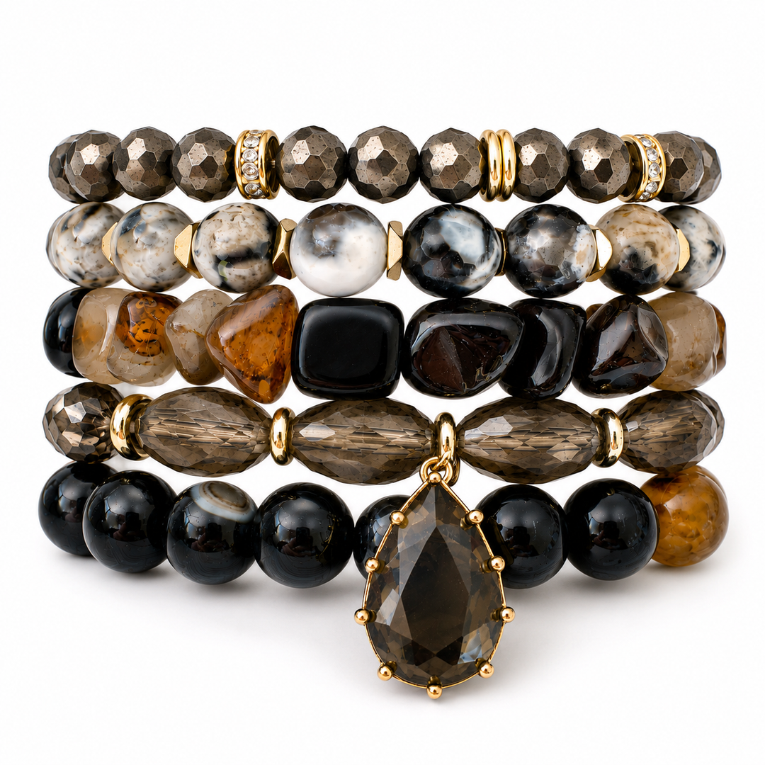 The Fierce & Calm Bracelet Stack