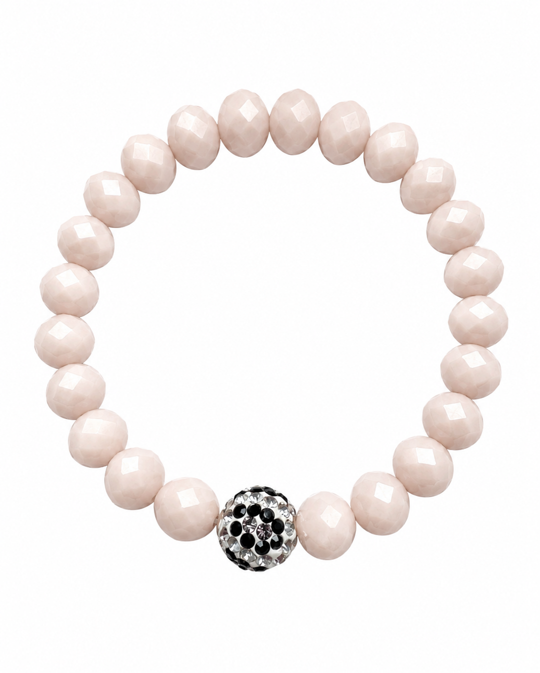 Cream Bella Leo Ball Bracelet