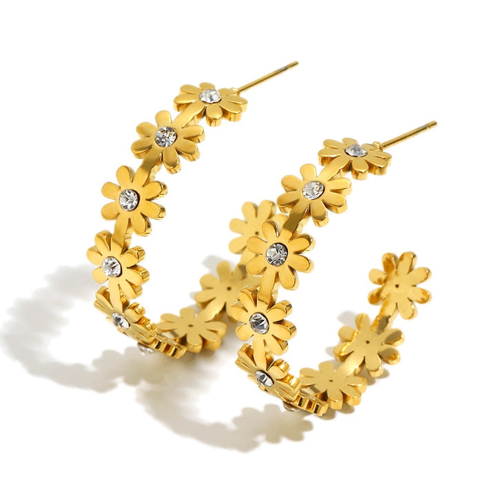 The Bloom Bling Earrings
