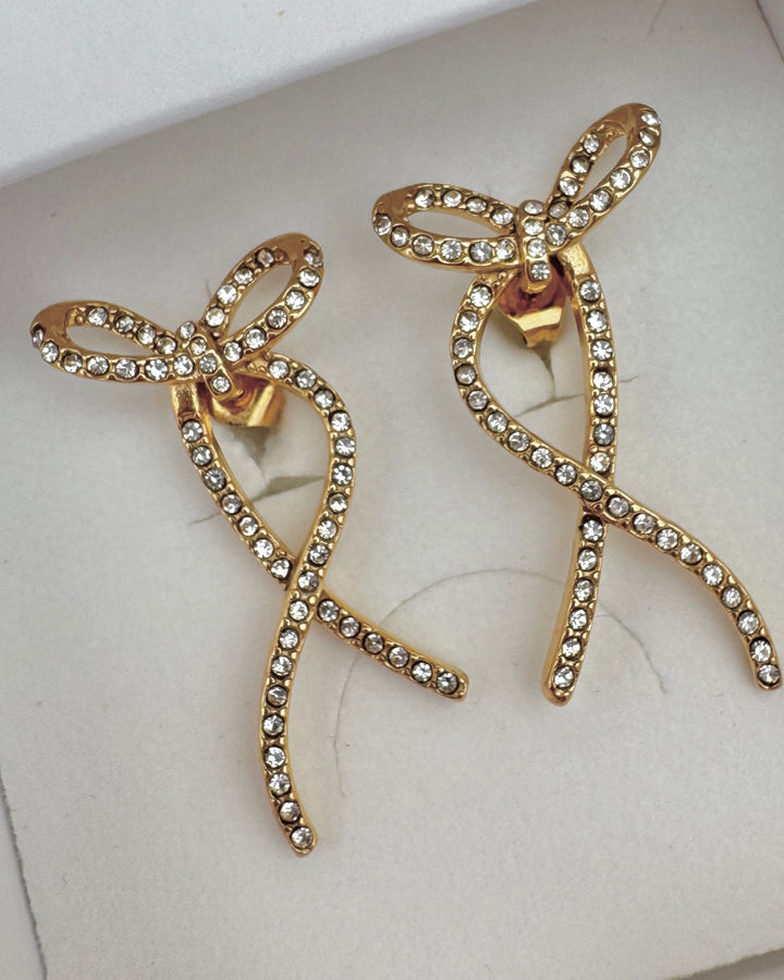 The Bling Bow Earrings
