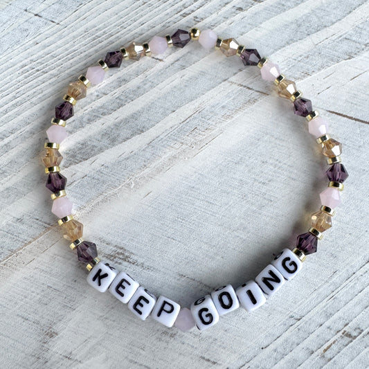‘Keep Going’ Empowerment Bracelet