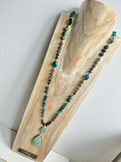 Green Mix Amaris Necklace