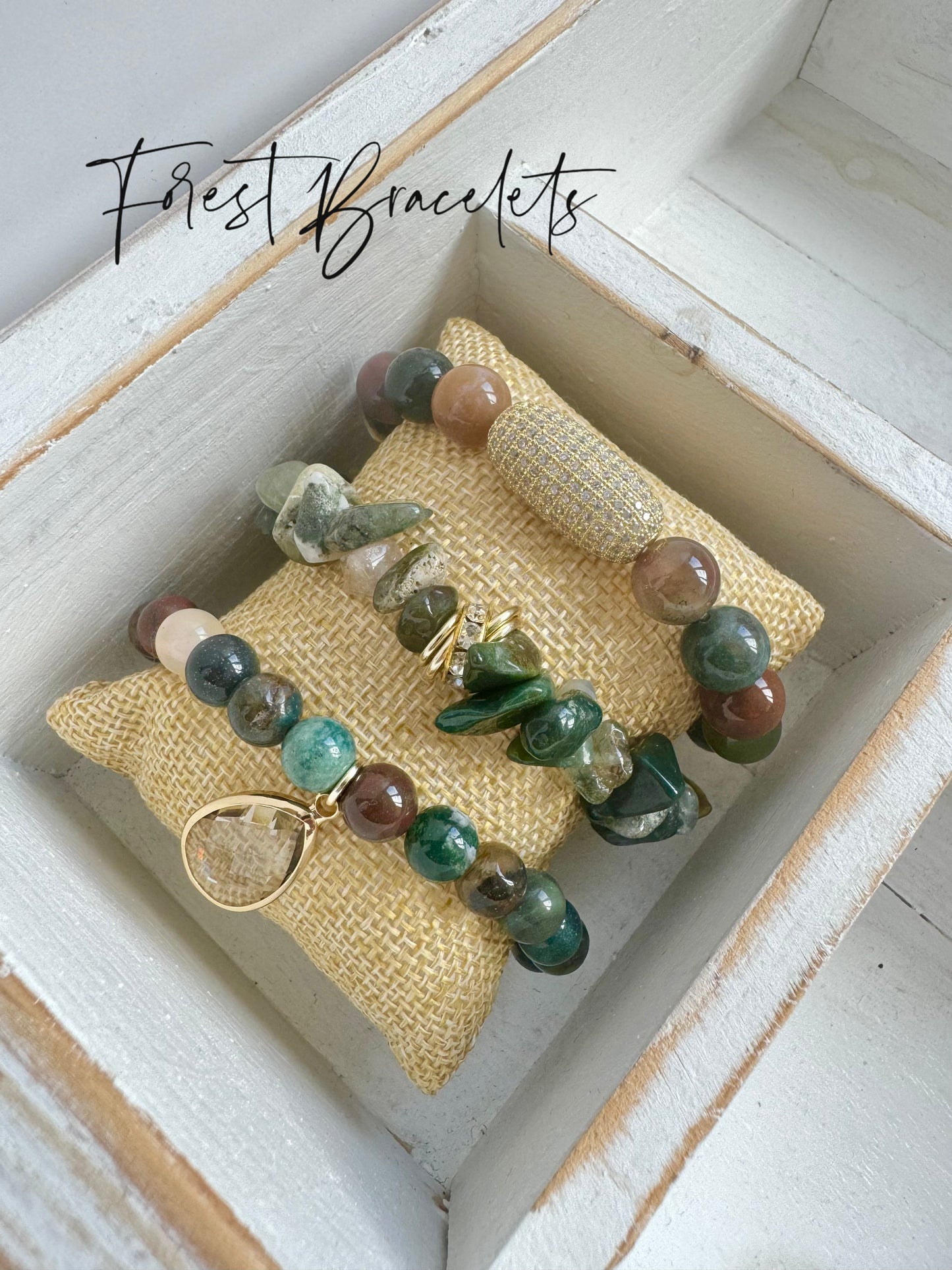 Forest Set of 3 Bracelets