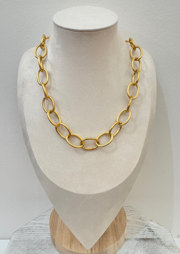 The Urban Links Chunky Gold Necklace