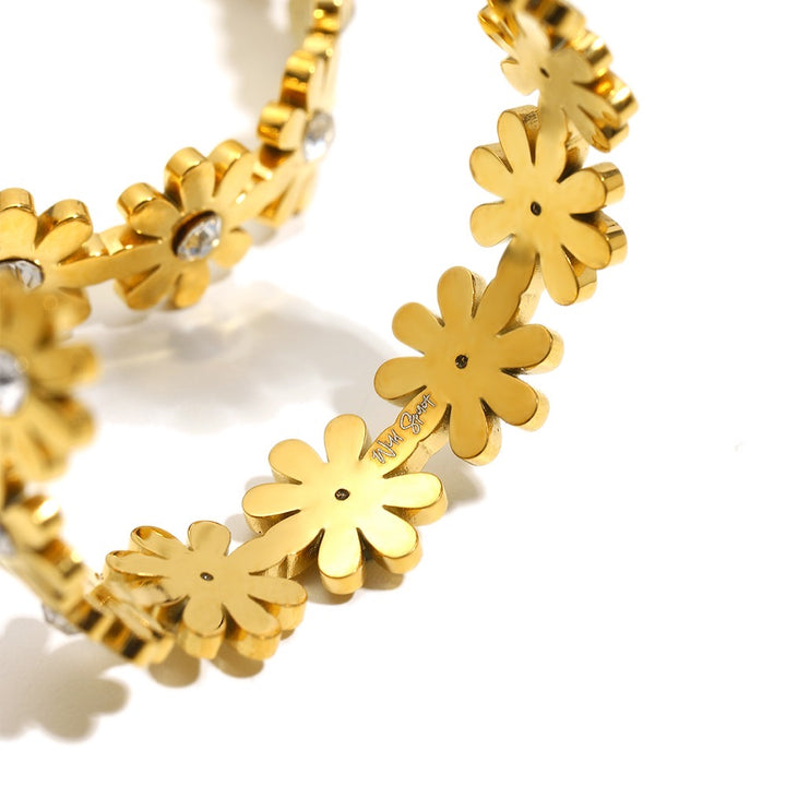 The Bloom Bling Earrings