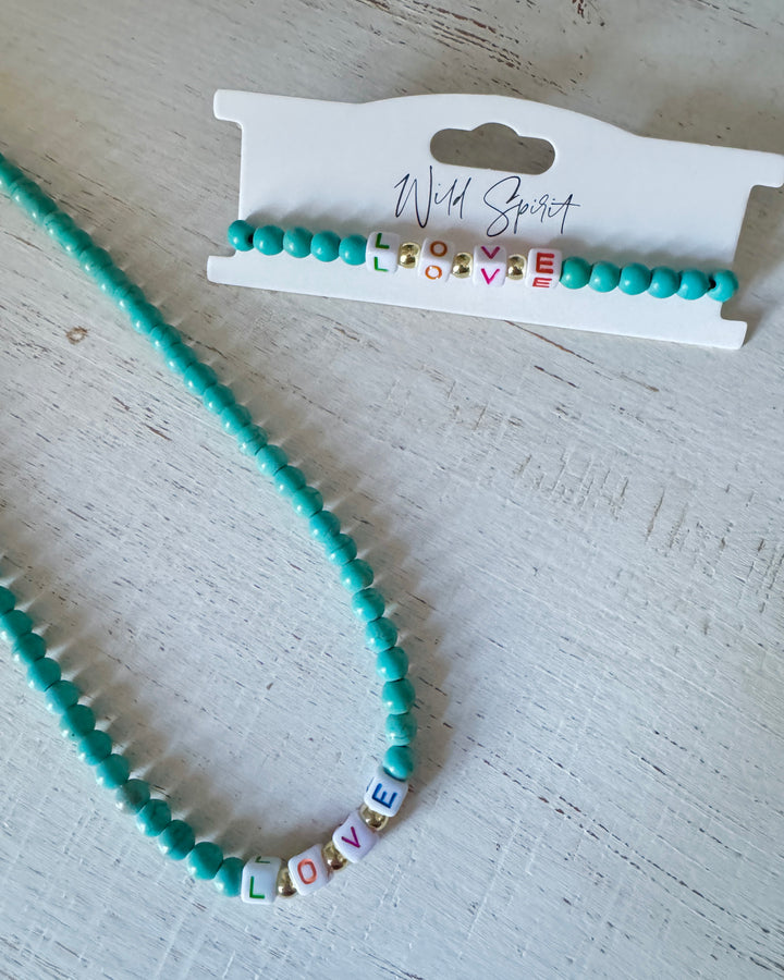 The Blue Love Necklace