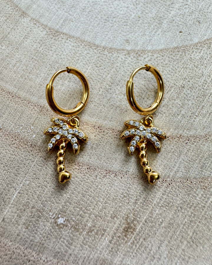 Palm Tree Earrings