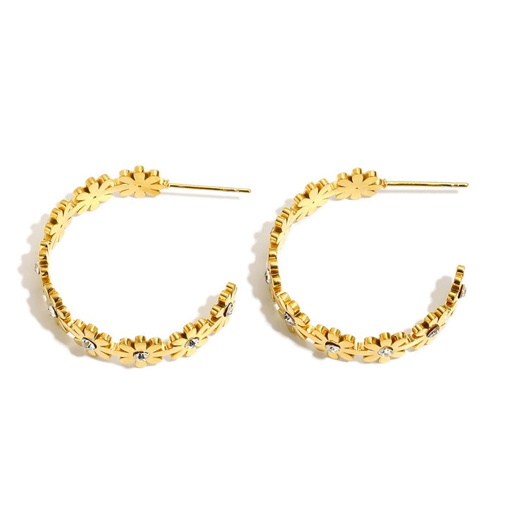 The Bloom Bling Earrings