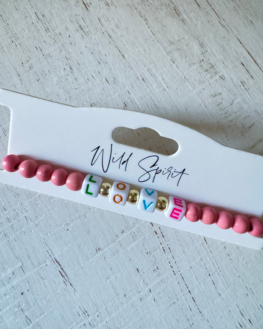 The Love Beaded Bracelet