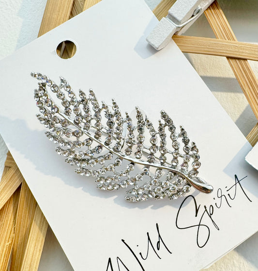 Feather Brooch