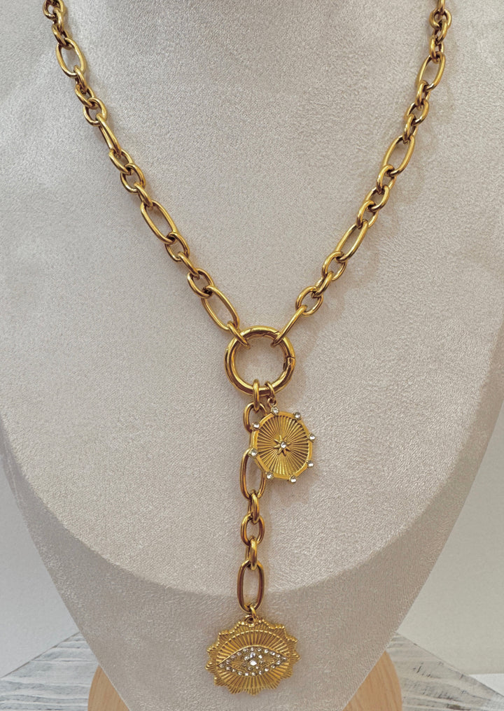 The Iconic Evil Eye Chunky Necklace