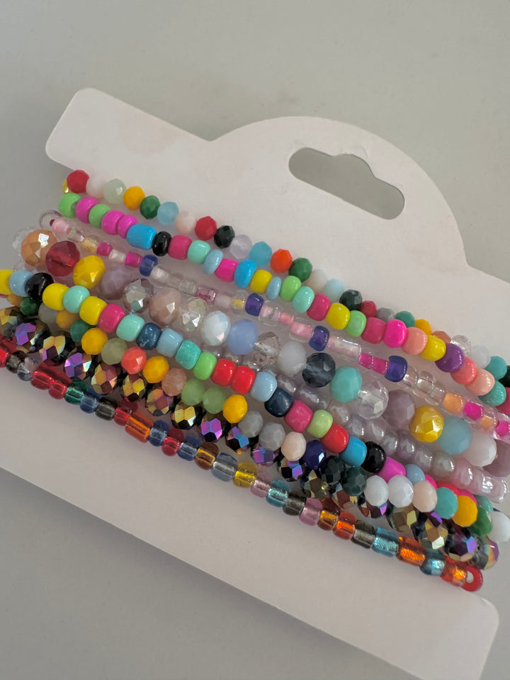 Flossi Multicolour Bracelet Stack