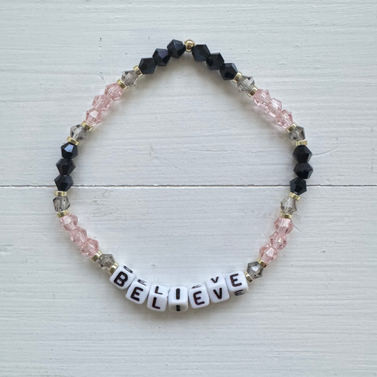 ‘Believe’ Empowerment Bracelet