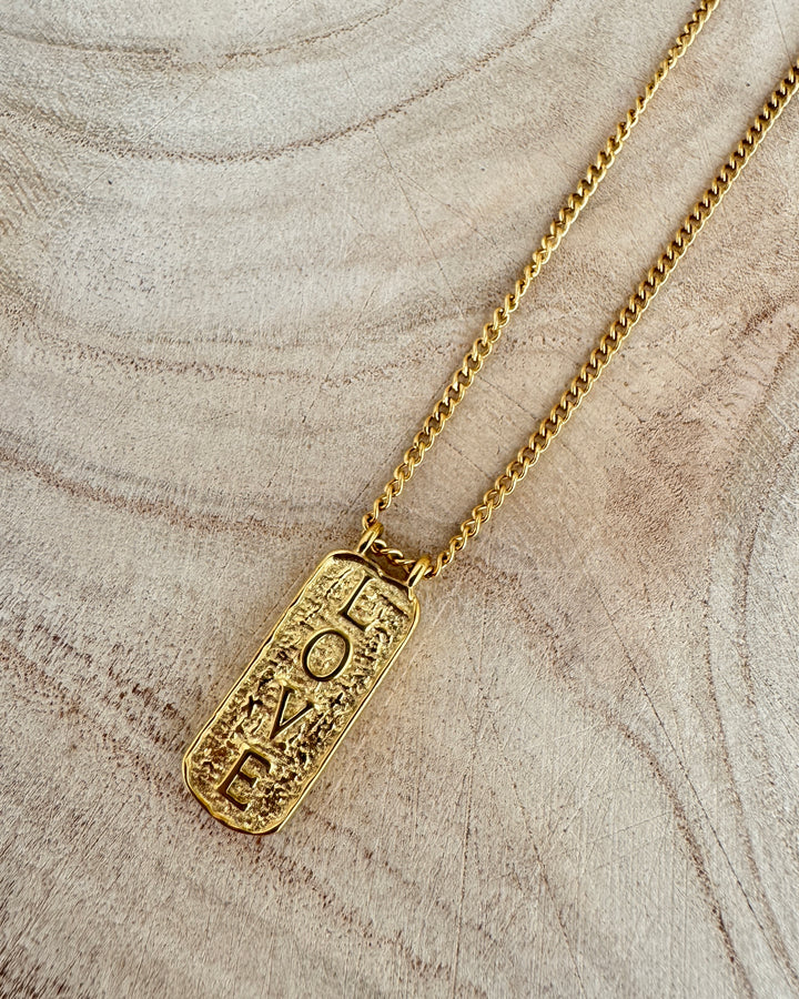 The LOVE Letter Necklace
