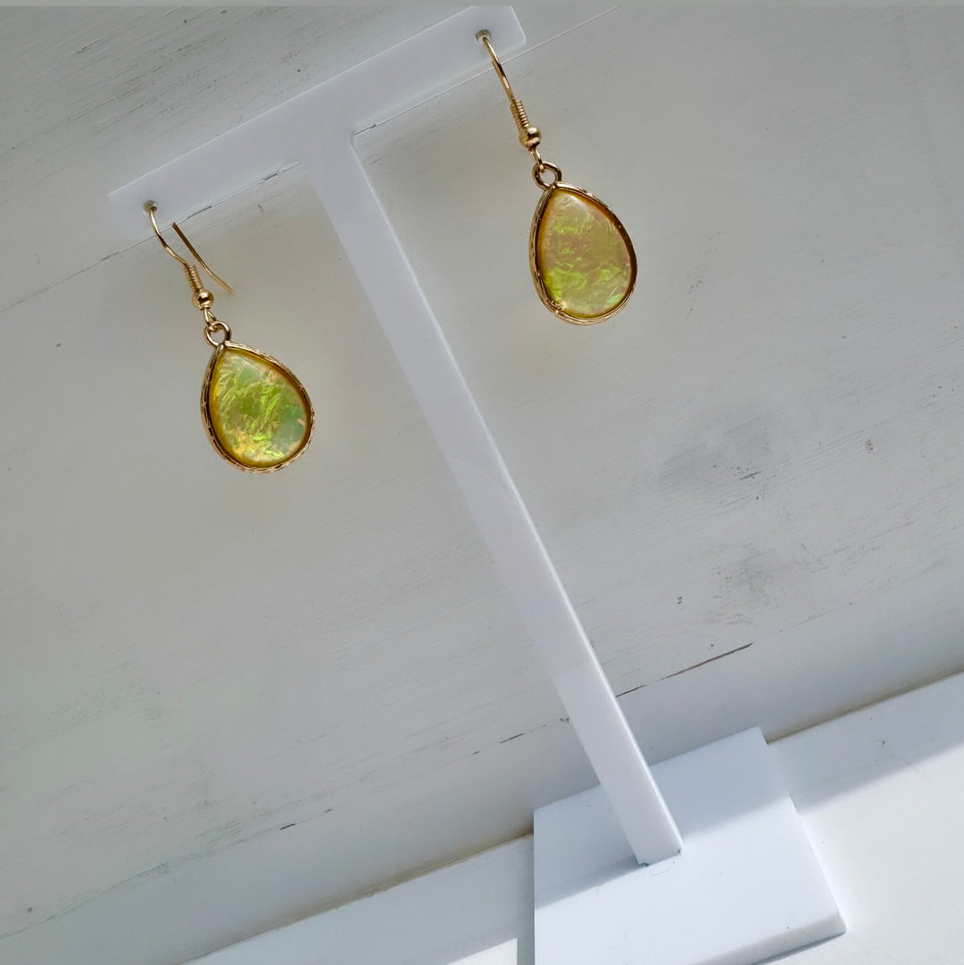 Honey ‘Olive’ Earrings