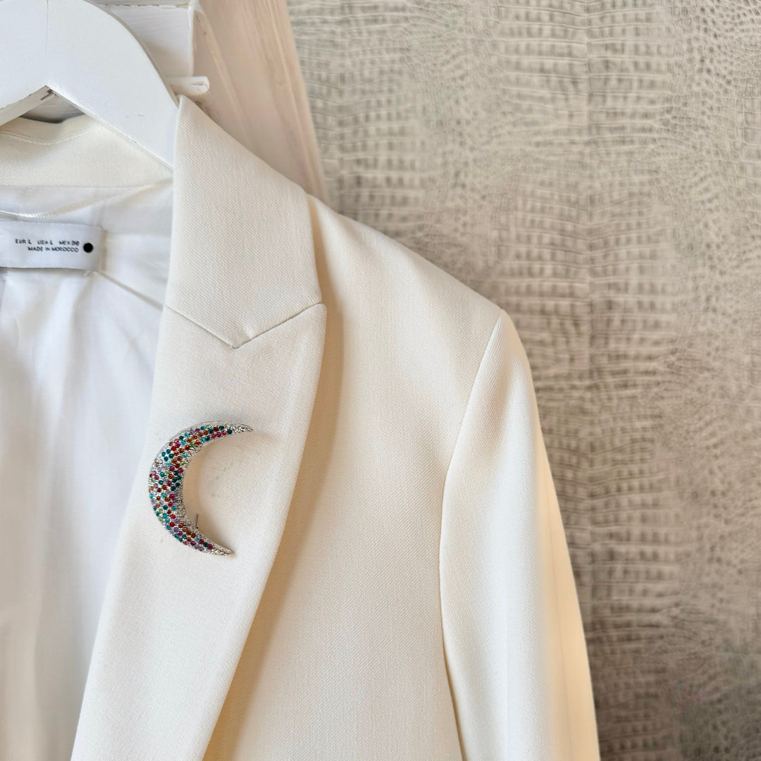 The Crescent Moon Brooch