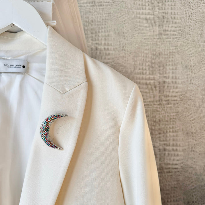 The Crescent Moon Brooch