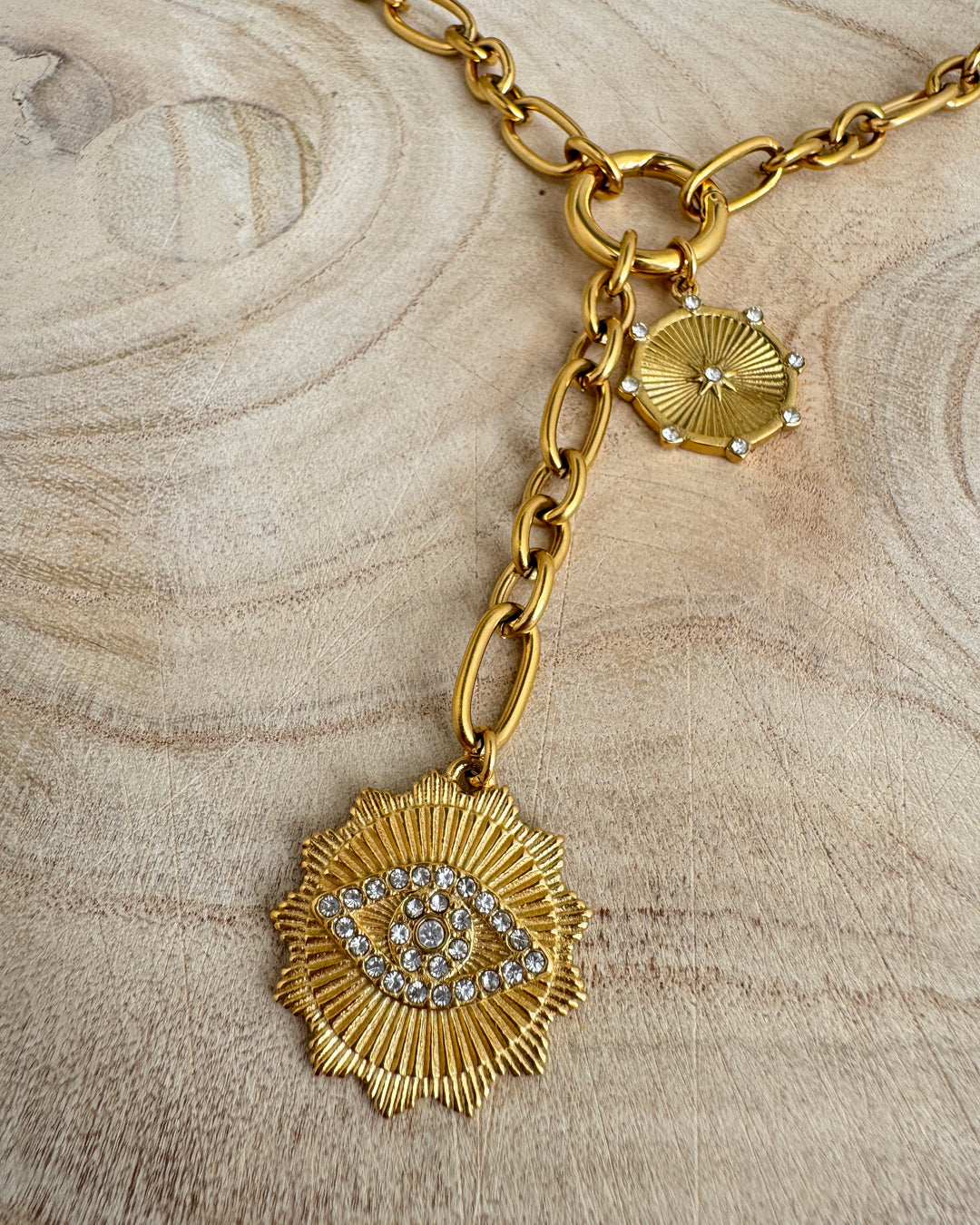 The Iconic Evil Eye Chunky Necklace