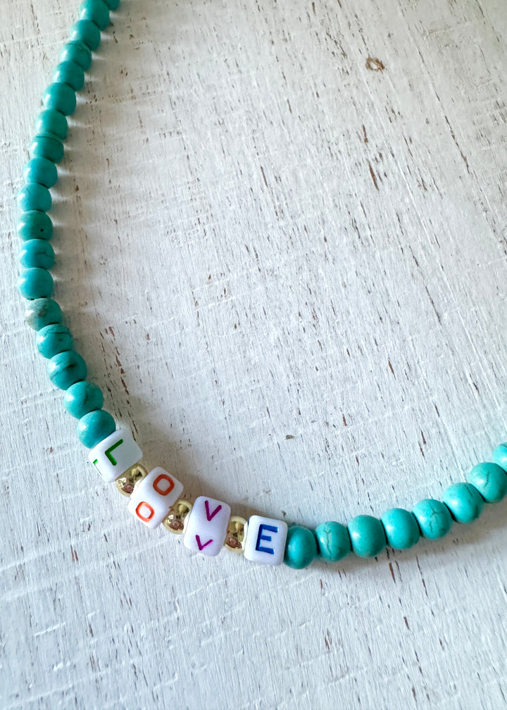 The Blue Love Necklace