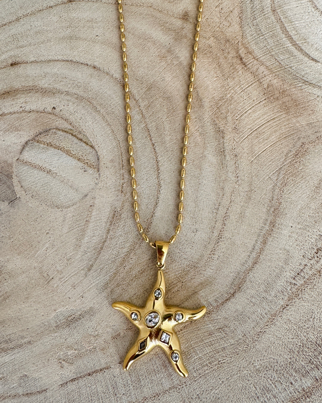 The Starfish Bling Necklace