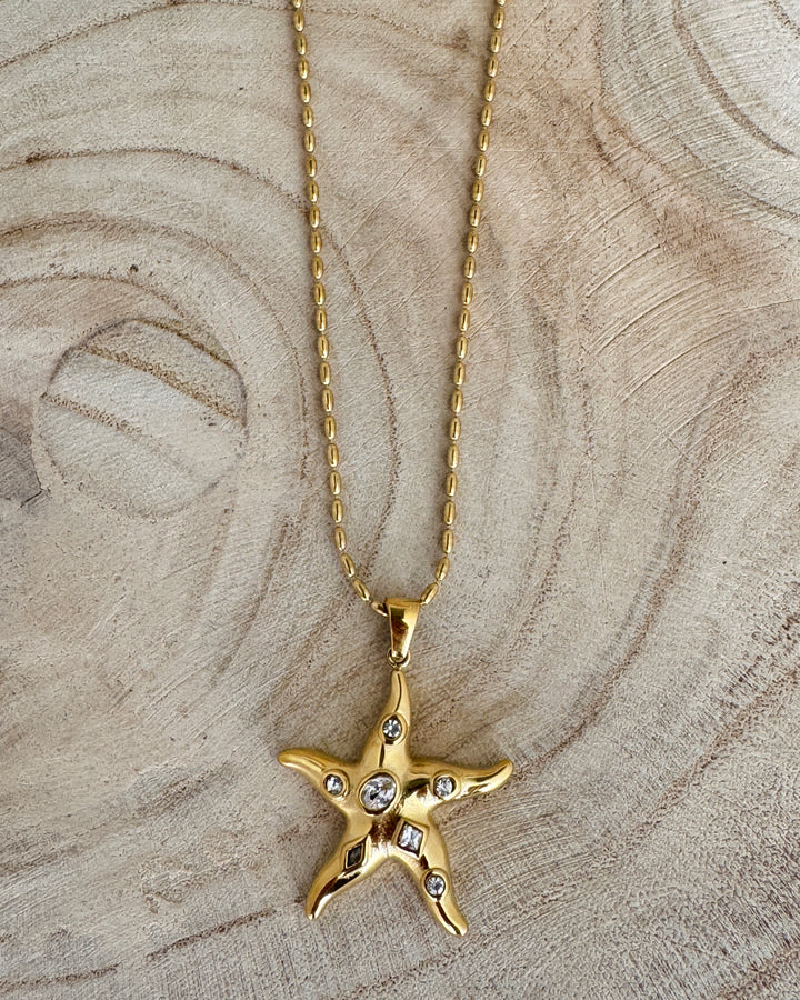 The Starfish Bling Necklace