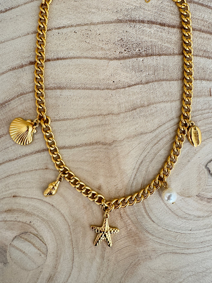 The Beachcomber Charm Necklace