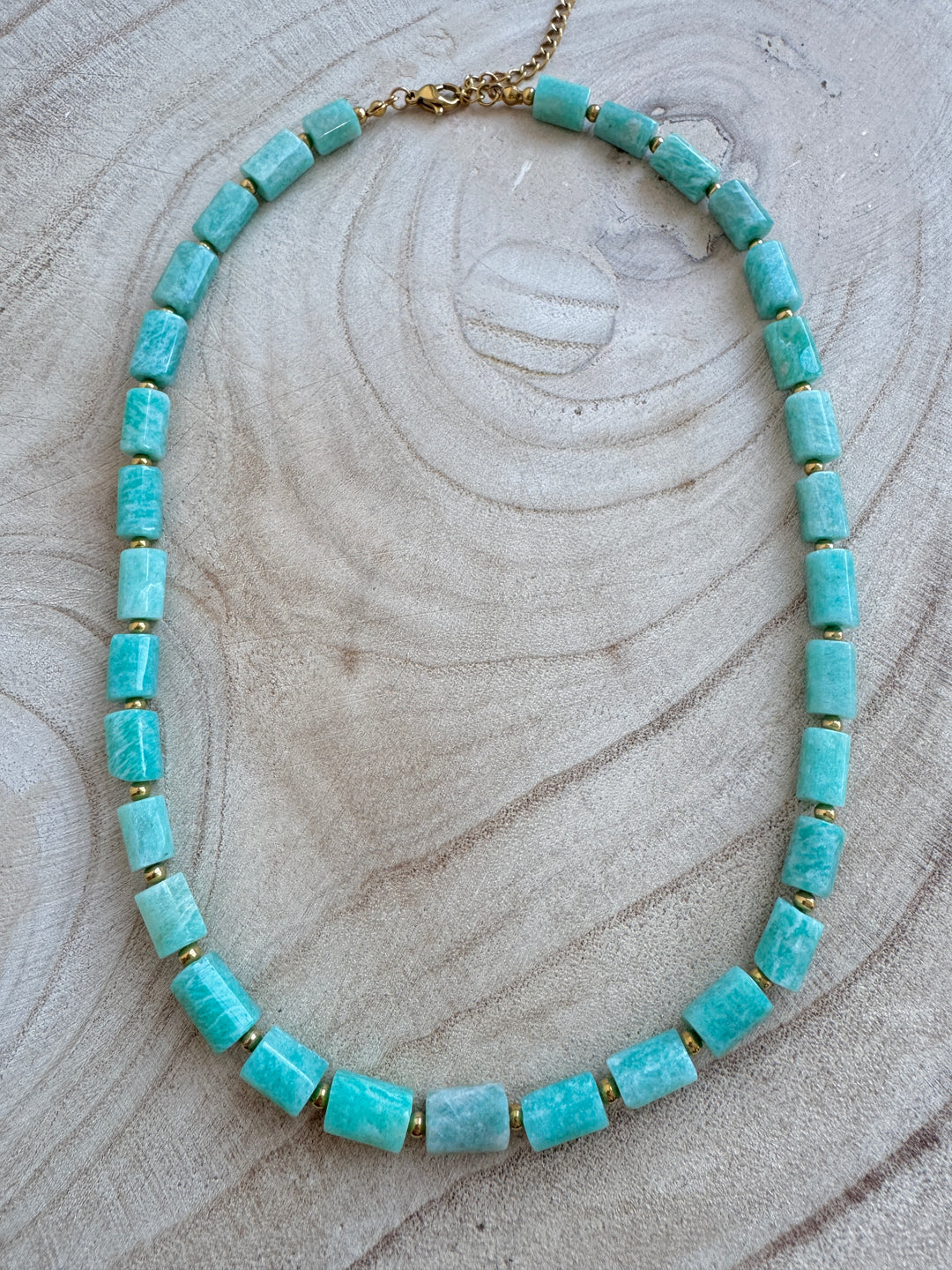 The Amazonite Rock Necklace