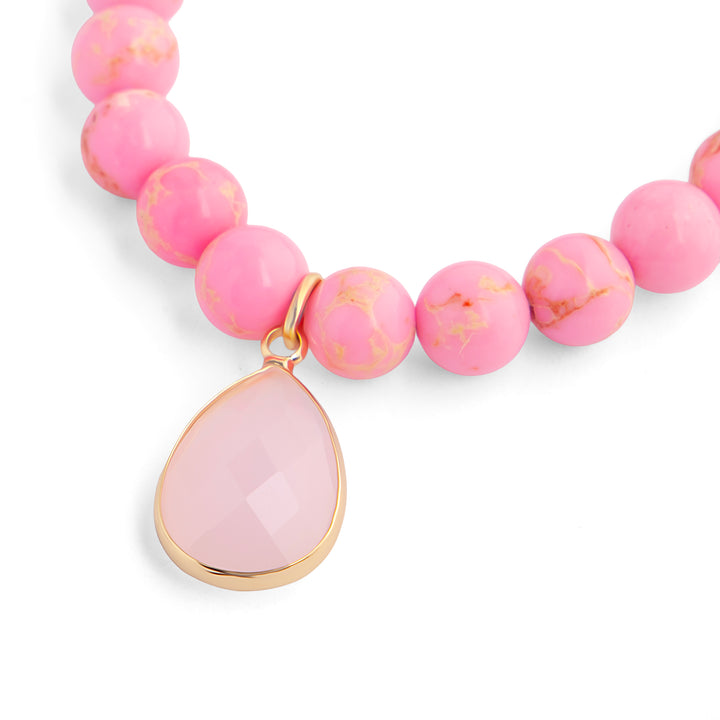 Pink Spirit Stone Bracelet
