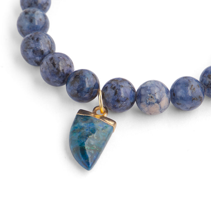 The Navy Spirit Stone Bracelet