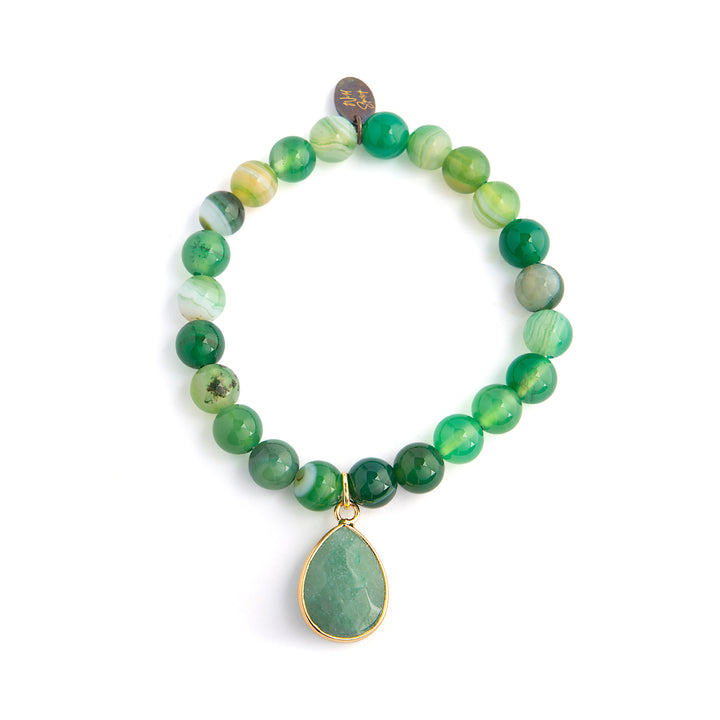 The Green Spirit Stone Bracelet