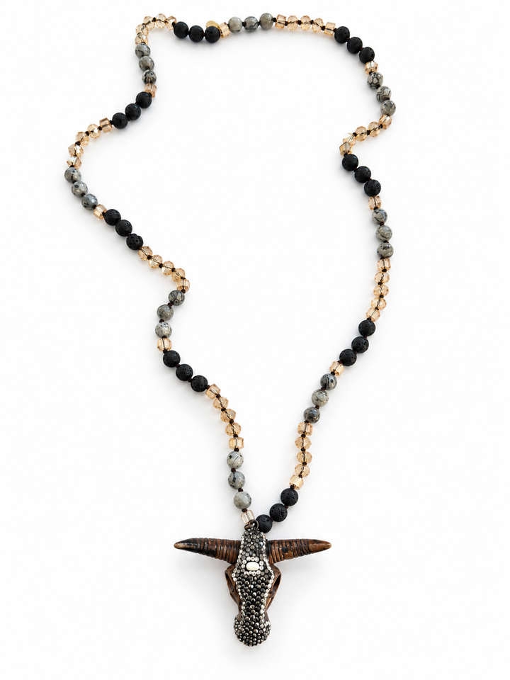 Black Mix Buffy Necklace