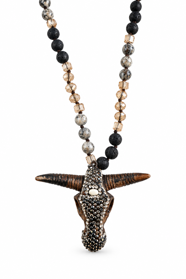 Black Mix Buffy Necklace