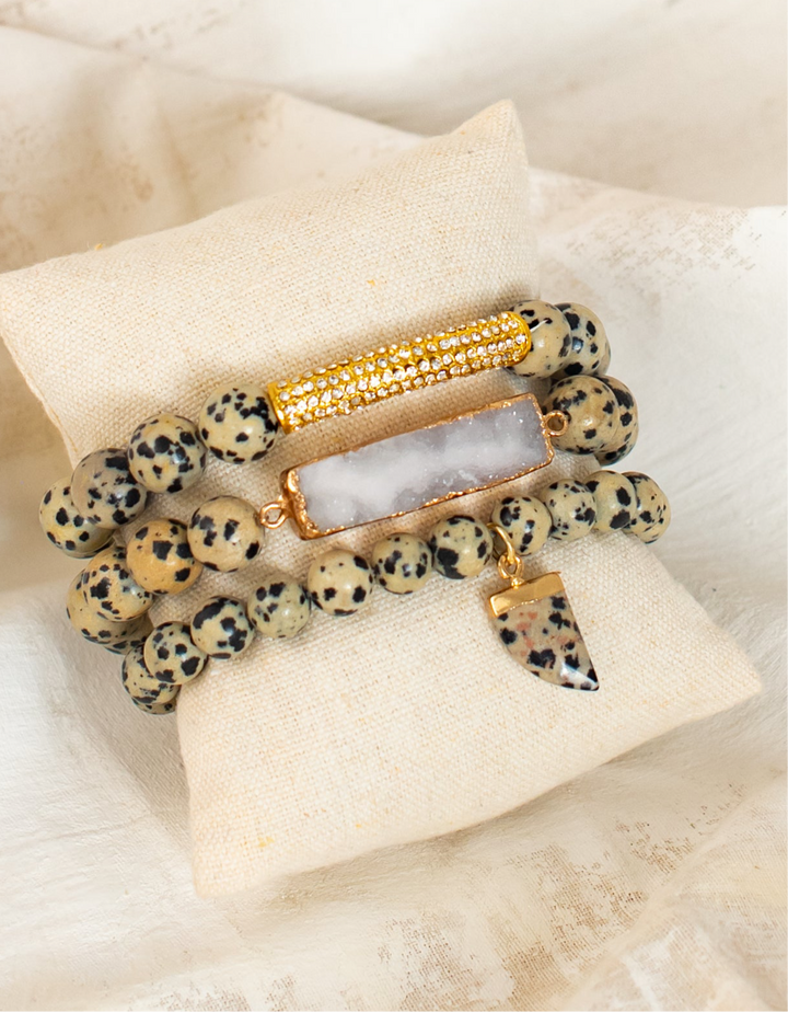 The Dalmatian Haven Bracelet Stack