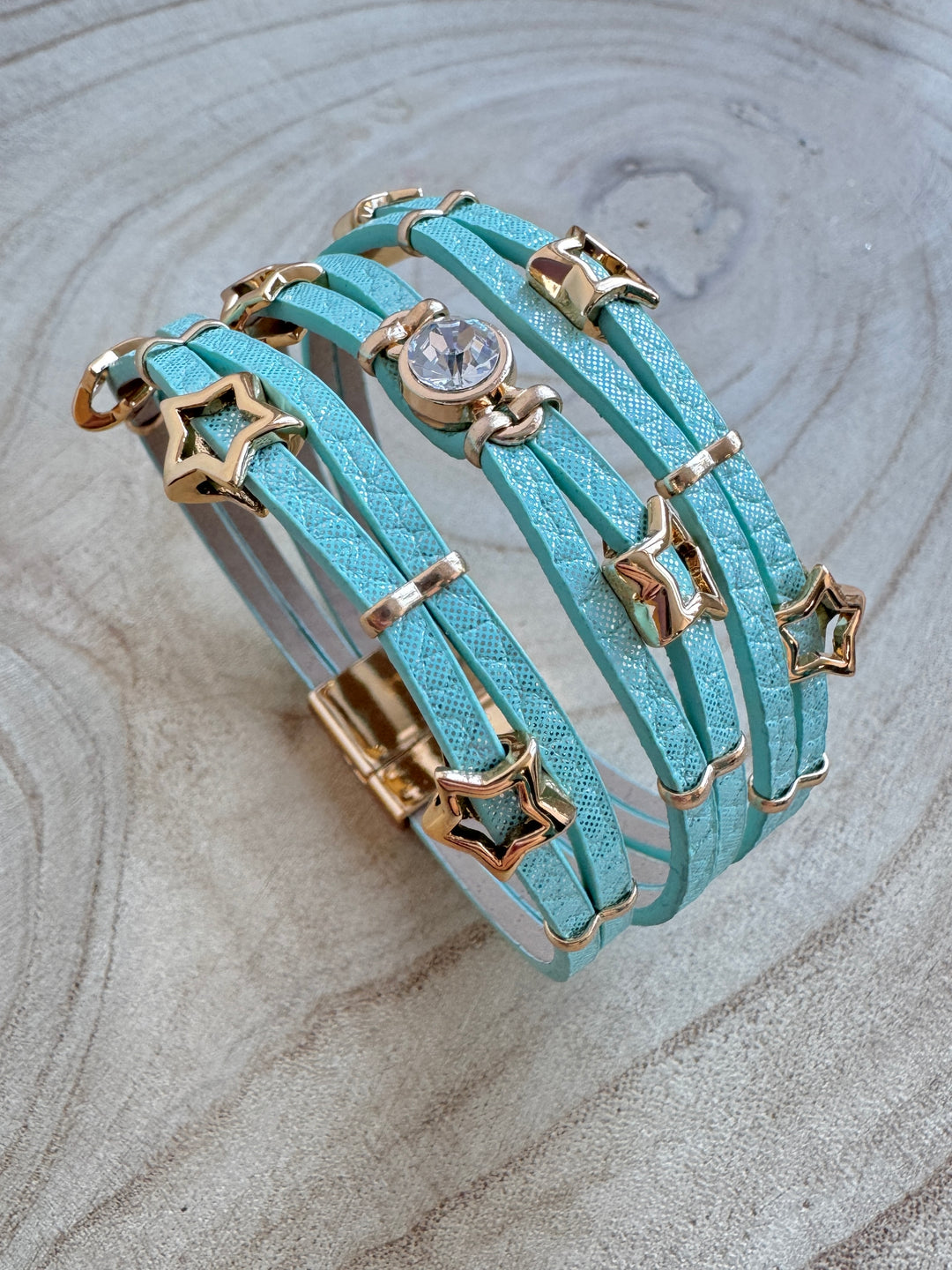 The Mint Starlight Cuff Bracelet