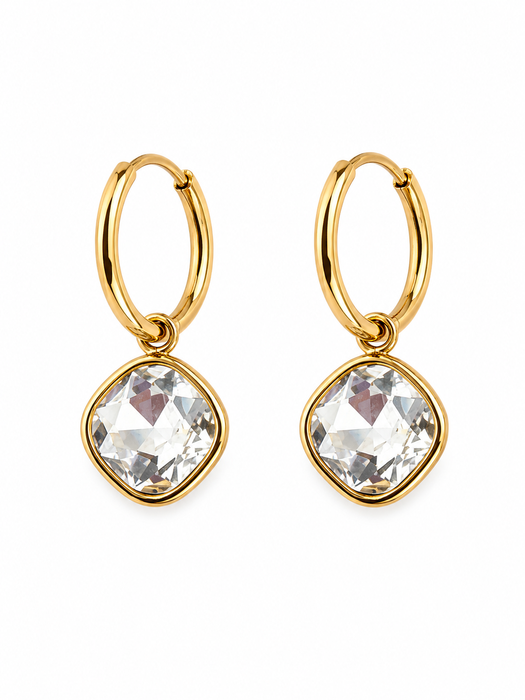 Square Bling Earrings