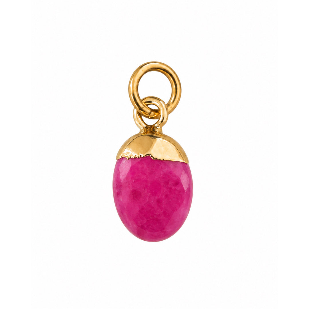 a close up of a pink stone