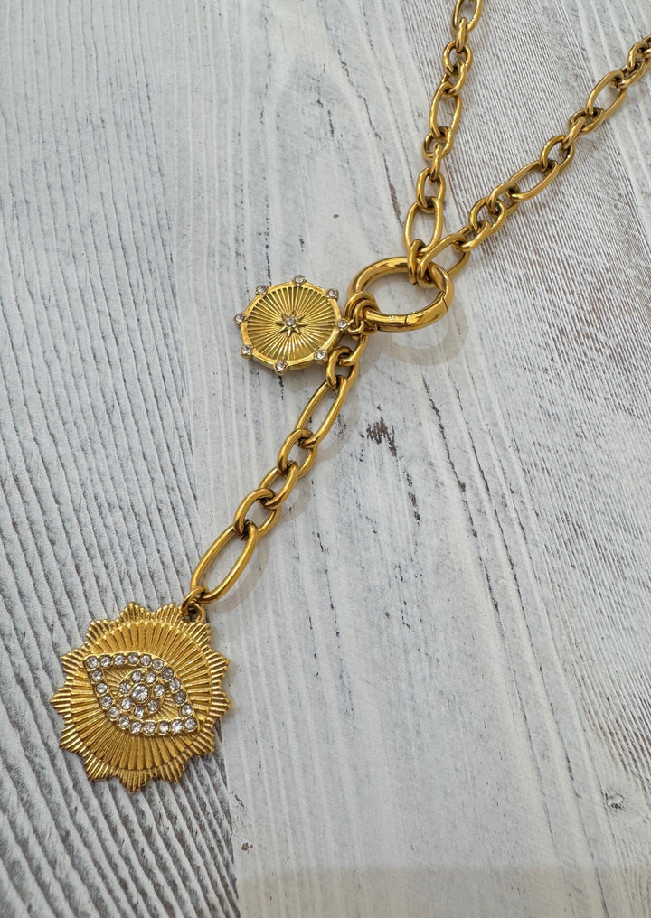 The Iconic Evil Eye Chunky Necklace