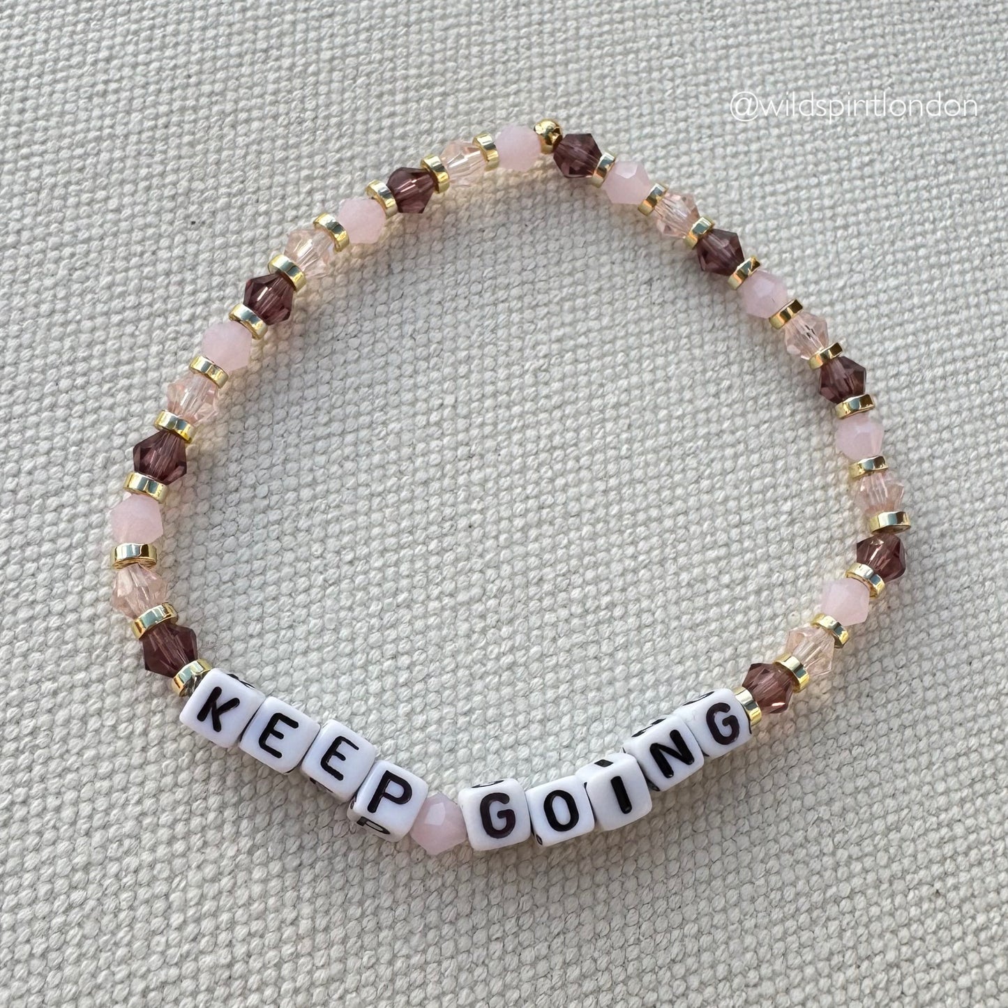 ‘Keep Going’ Empowerment Bracelet