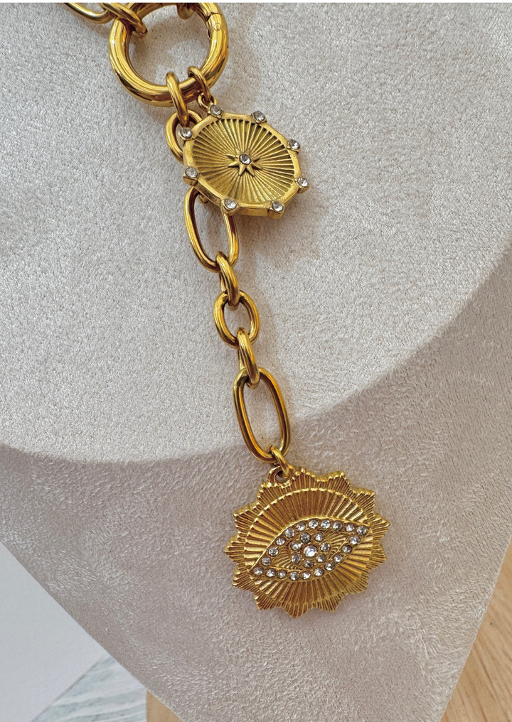 The Iconic Evil Eye Chunky Necklace