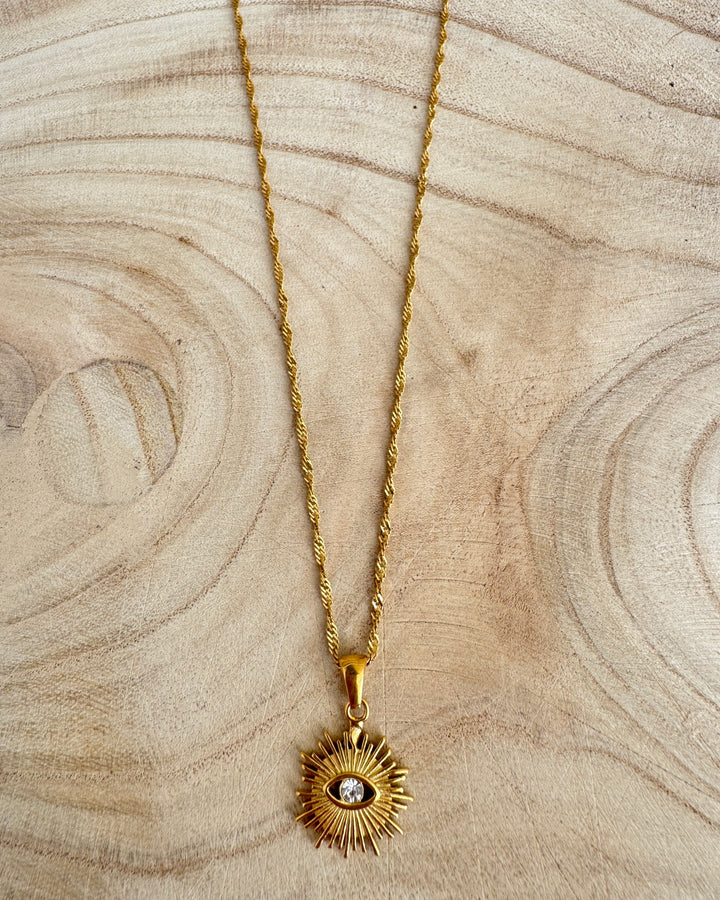 The Golden Eye Neclace