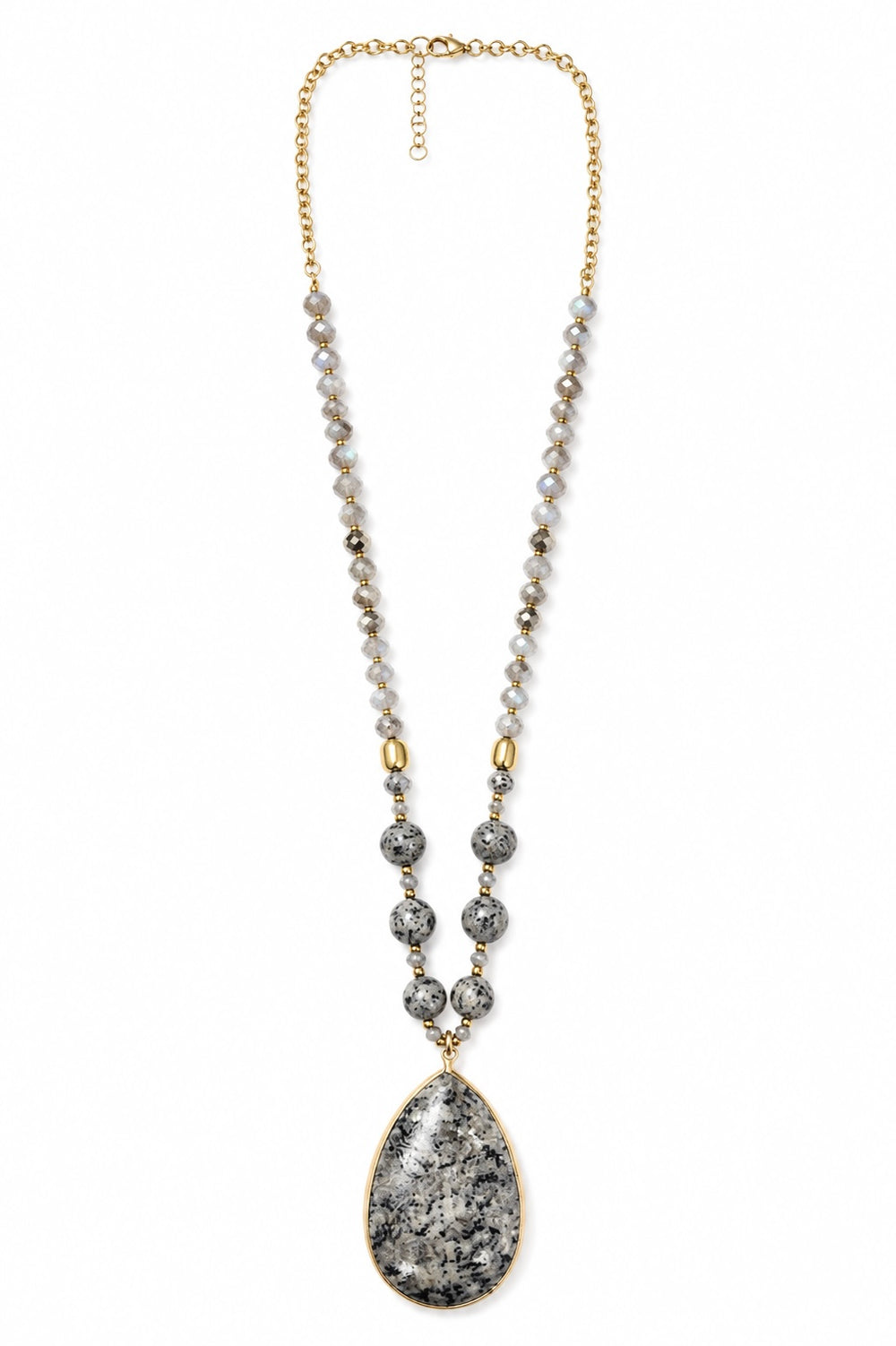a necklace with a pendant