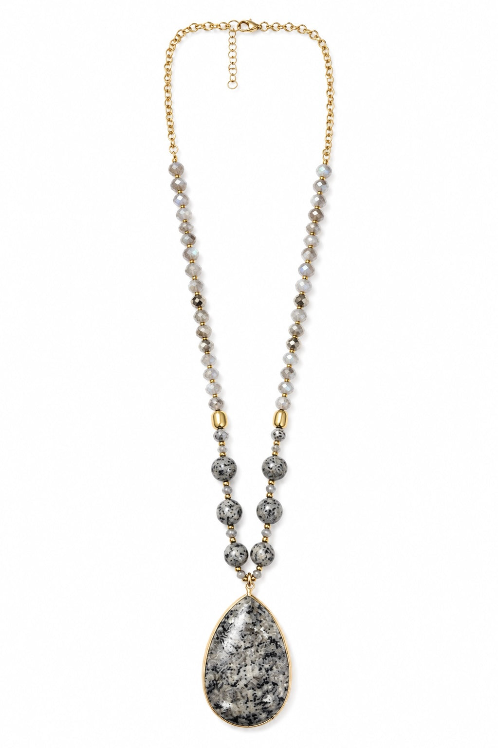 a necklace with a pendant