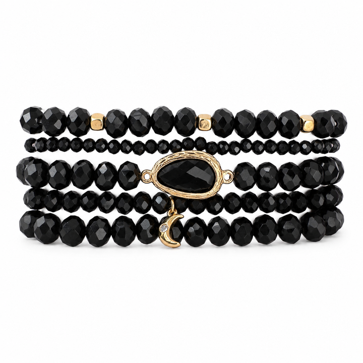 Black Twilight Bracelet Stack