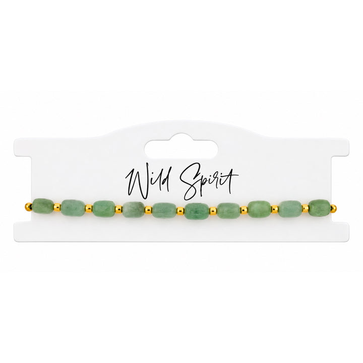 Green Jade Nomad Bracelet