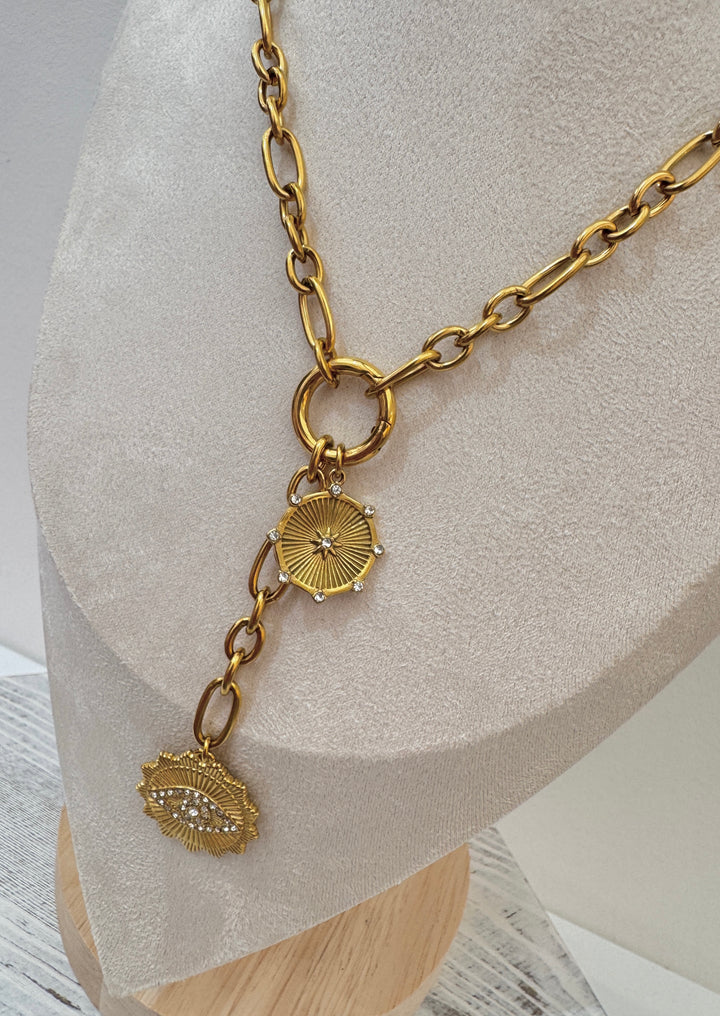 The Iconic Evil Eye Chunky Necklace