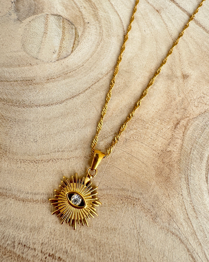The Golden Eye Neclace