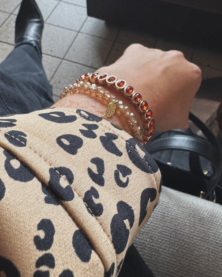 The Gold Wing Twilight Charm Bracelet